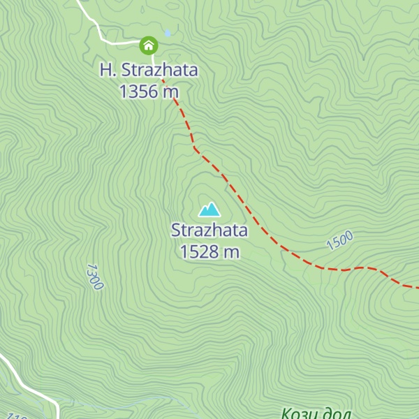Map of Strazhata