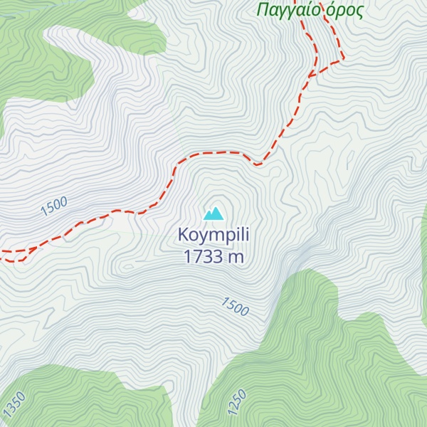 Map of Koympili