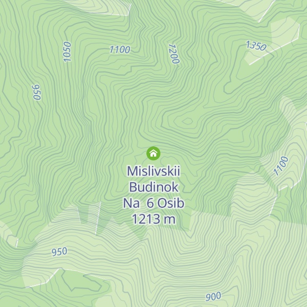 Map of Mislivskii Budinok Na  6 Osib