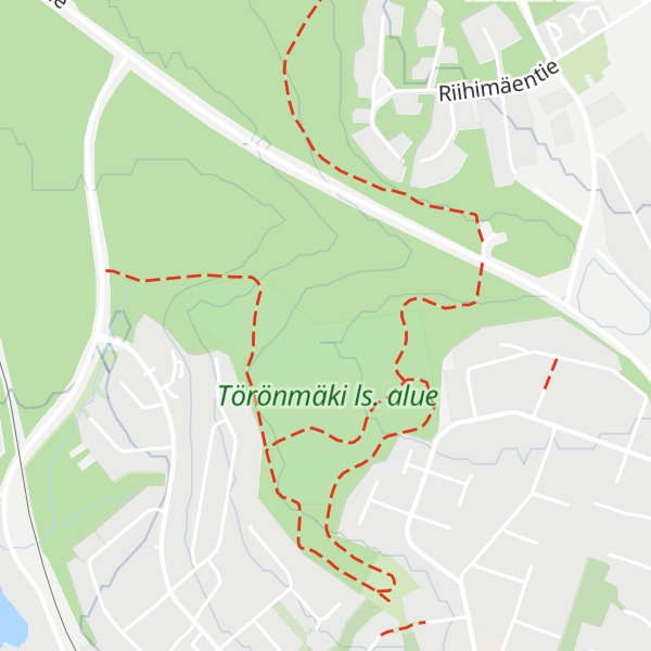 Map of Törönmäki
