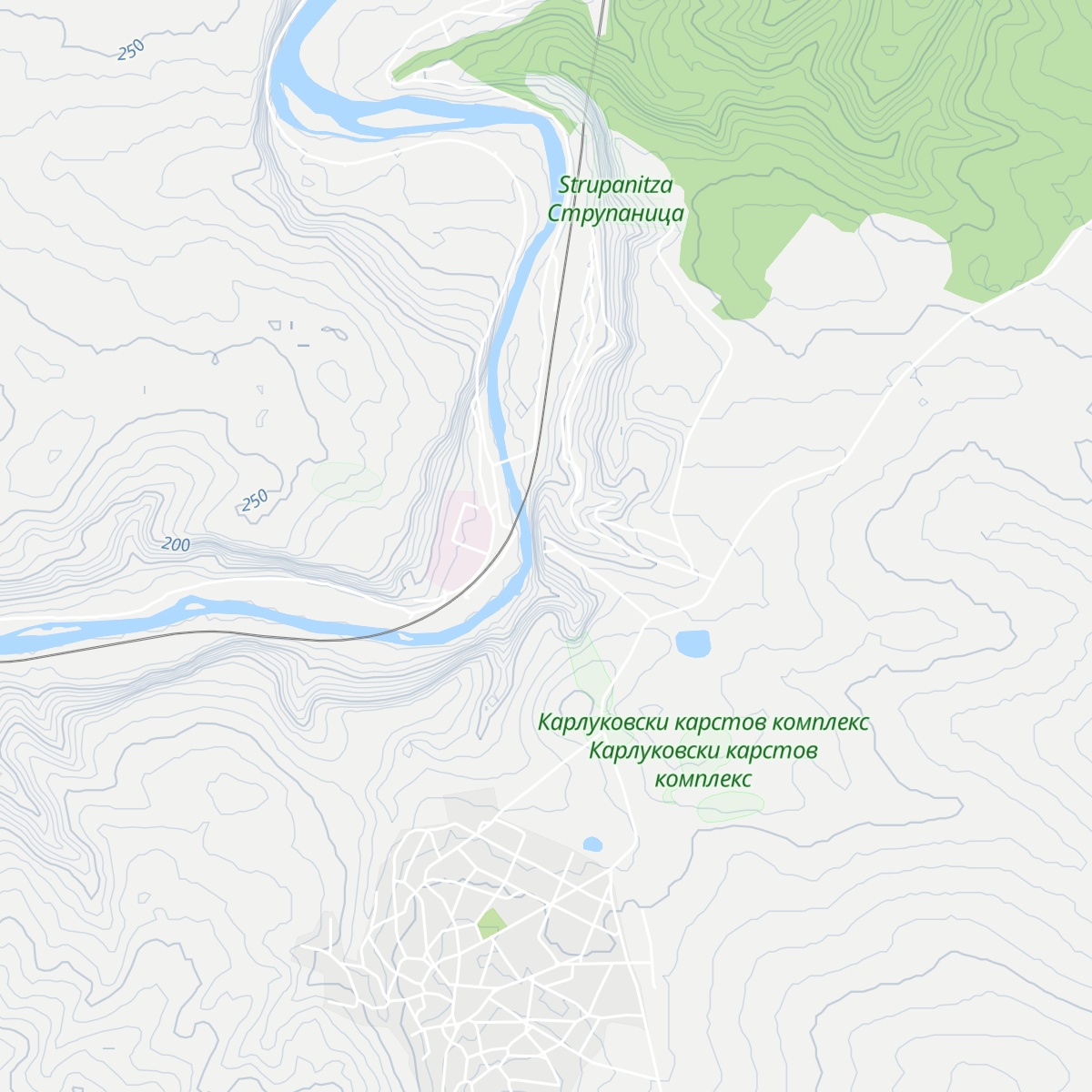 Cave house map