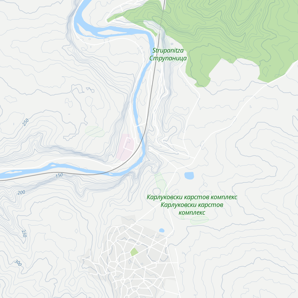 Cave house map
