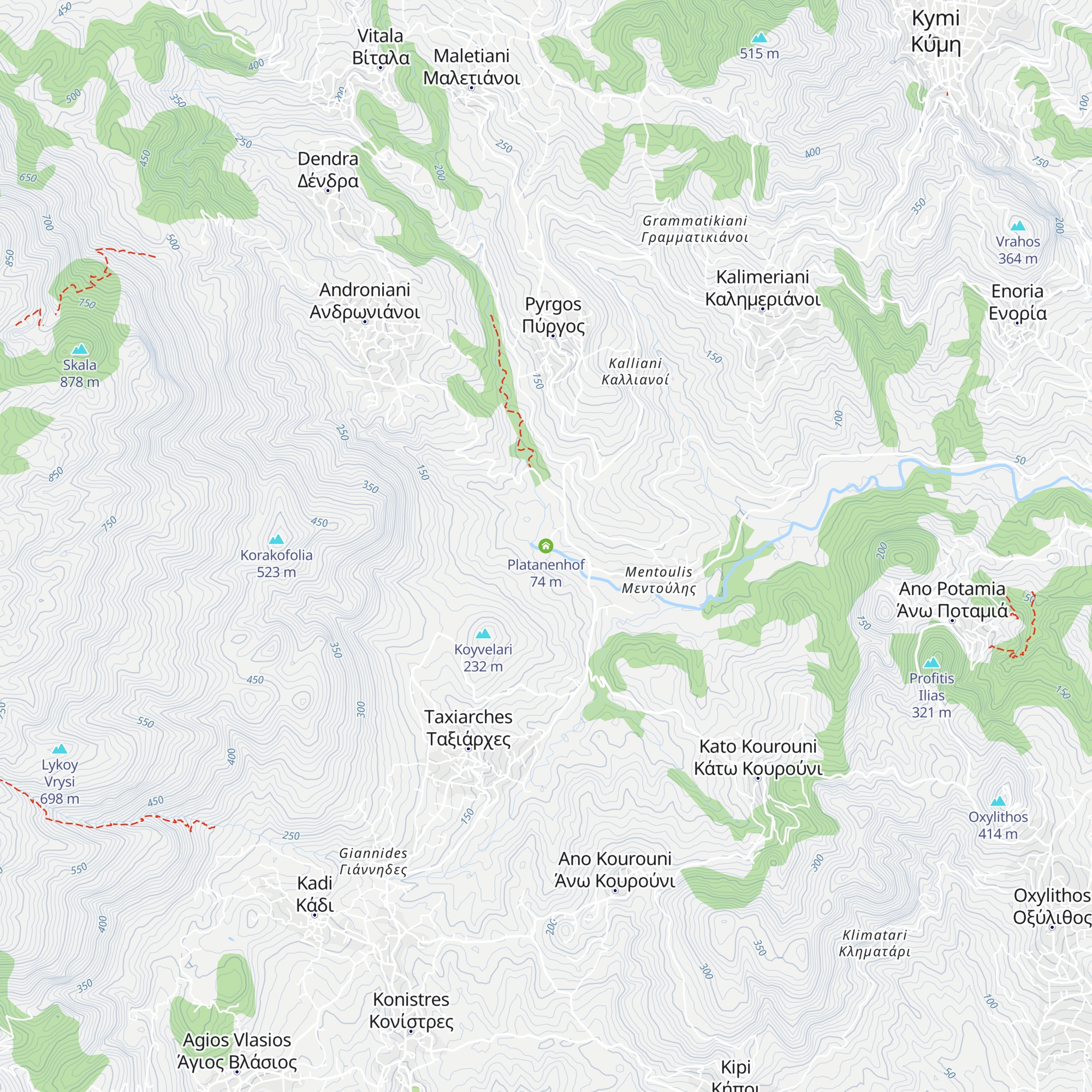 Platanenhof map