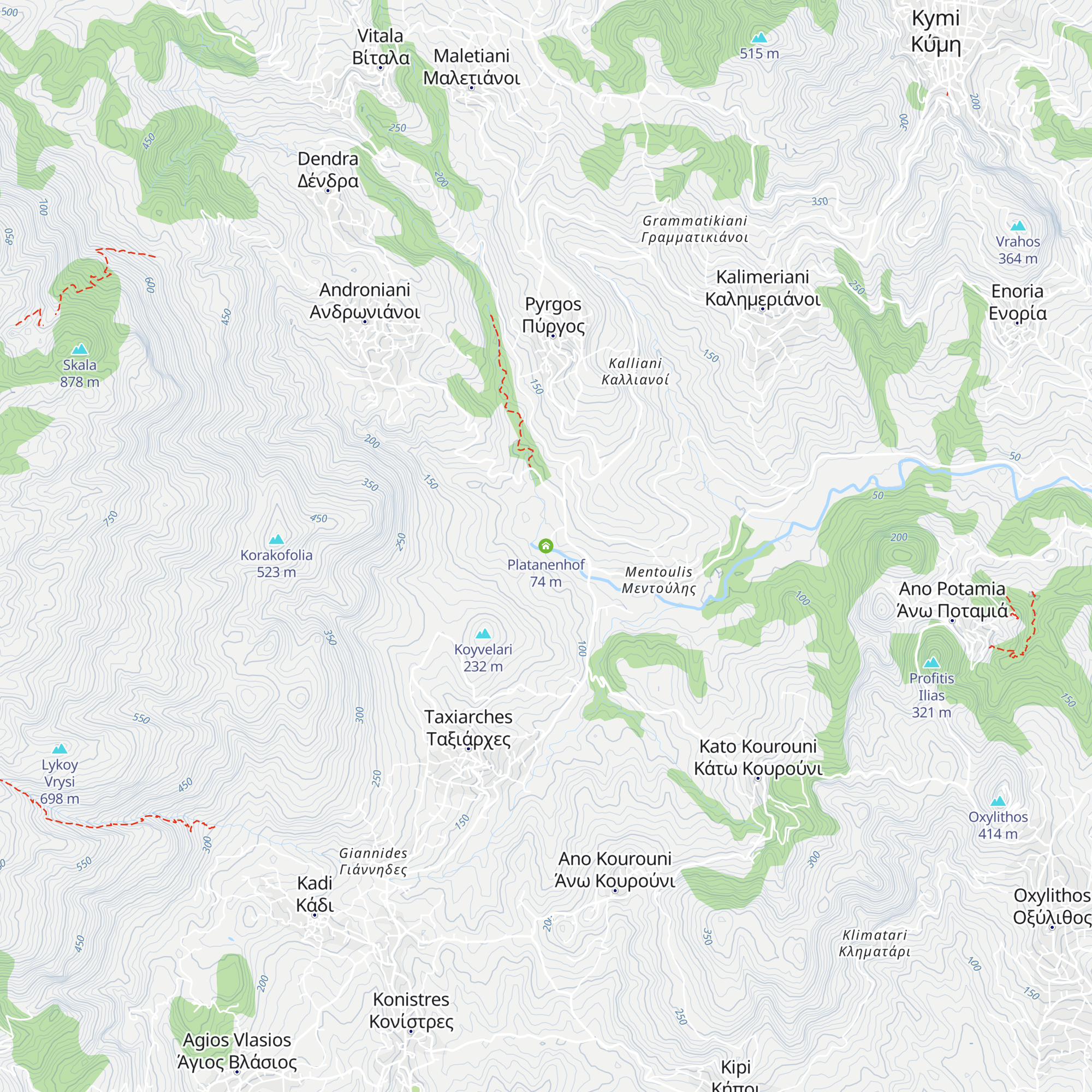 Platanenhof map