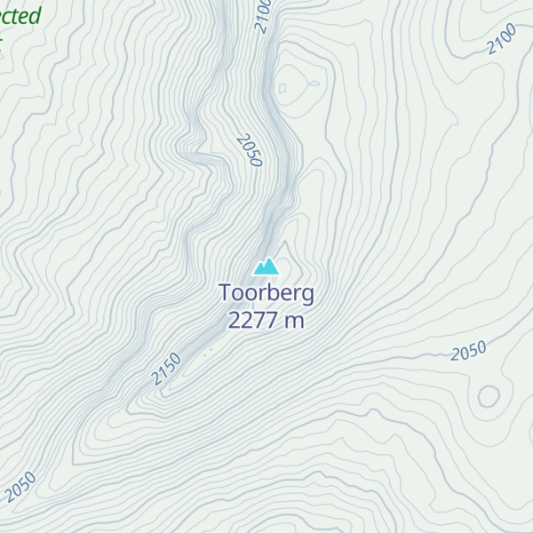 Map of Toorberg
