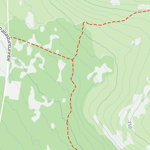 Map of Pallaskota Rental Lapp Hut
