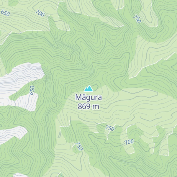 Map of Măgura