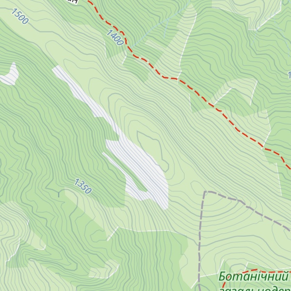 Map of Kinets Gorganu