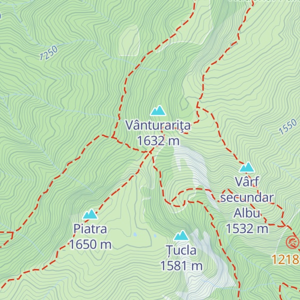 Map of Curmatura Builei Shelter