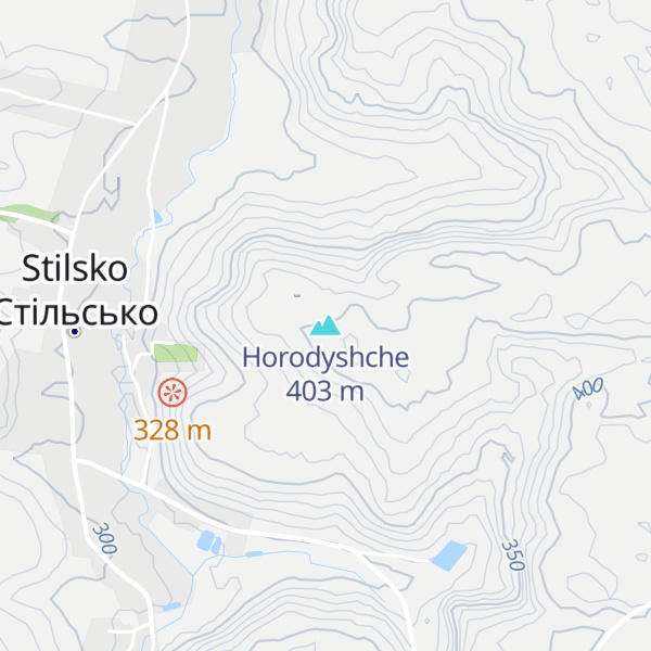 Map of Horodyshche