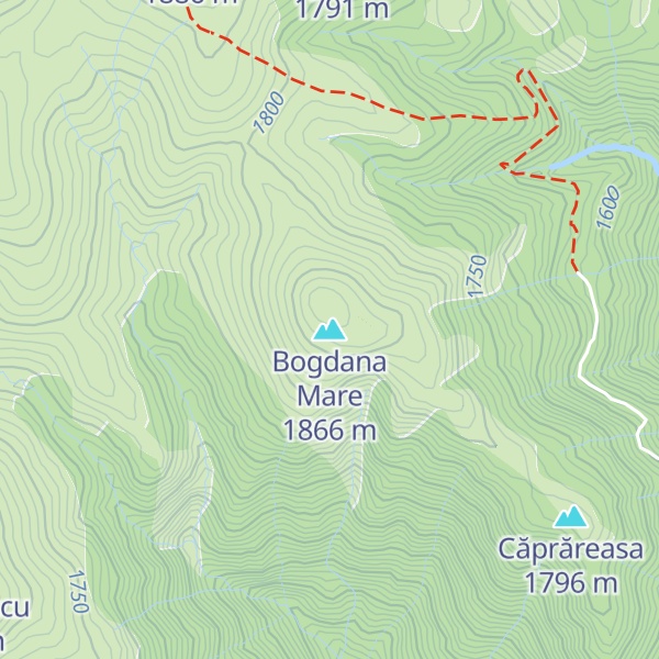 Map of Bogdana Mare