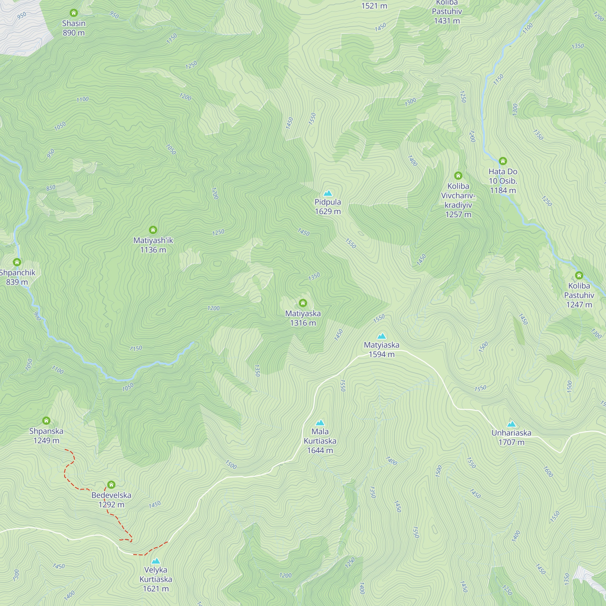 Matiyaska map