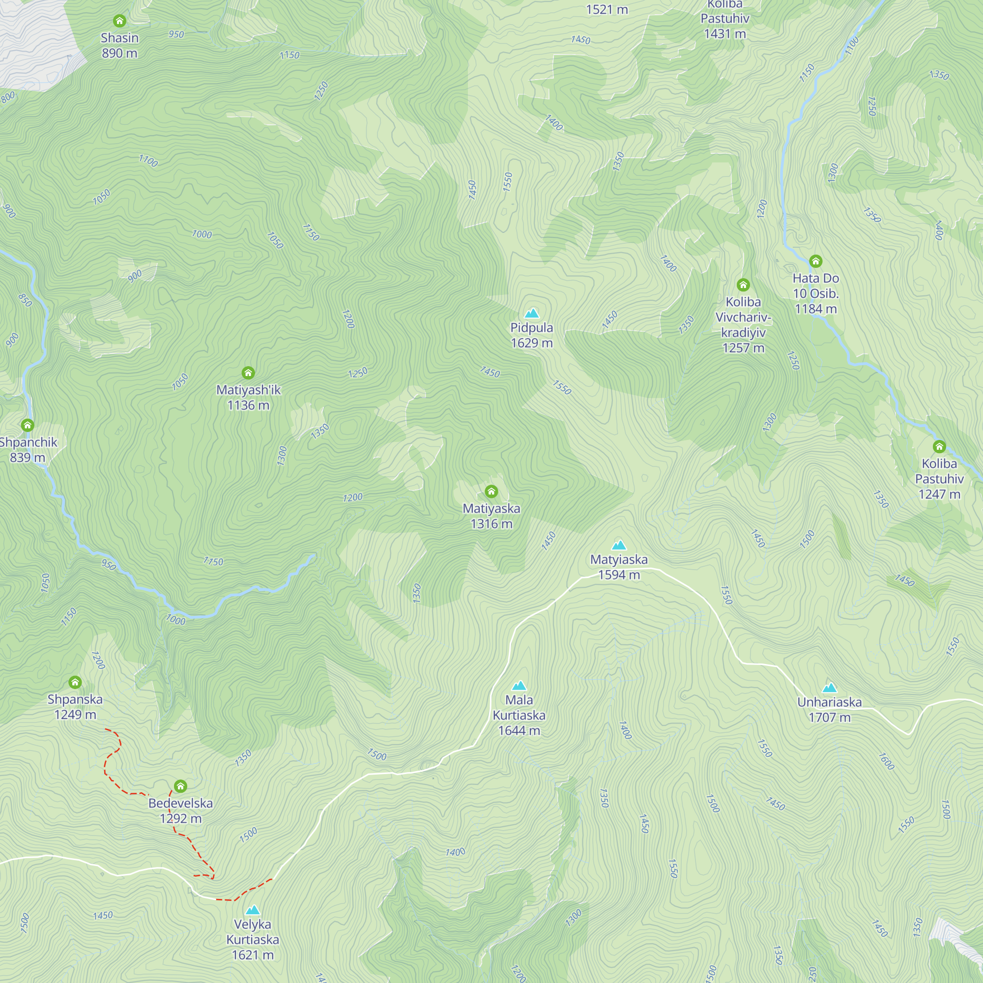 Matiyaska map