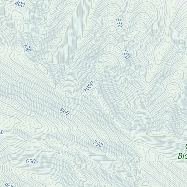 Map of Tsitsikammaberge