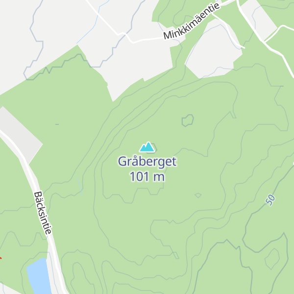 Map of Gråberget