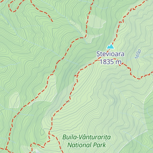 Map of Buila