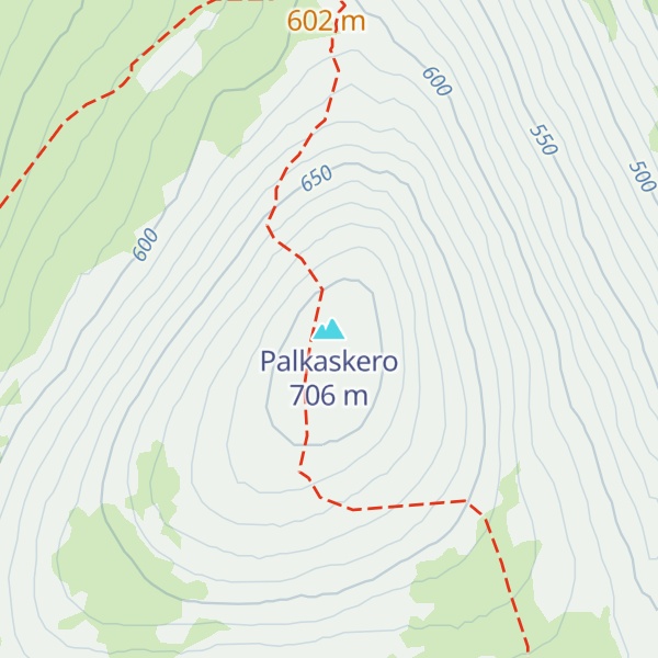 Map of Palkaskero