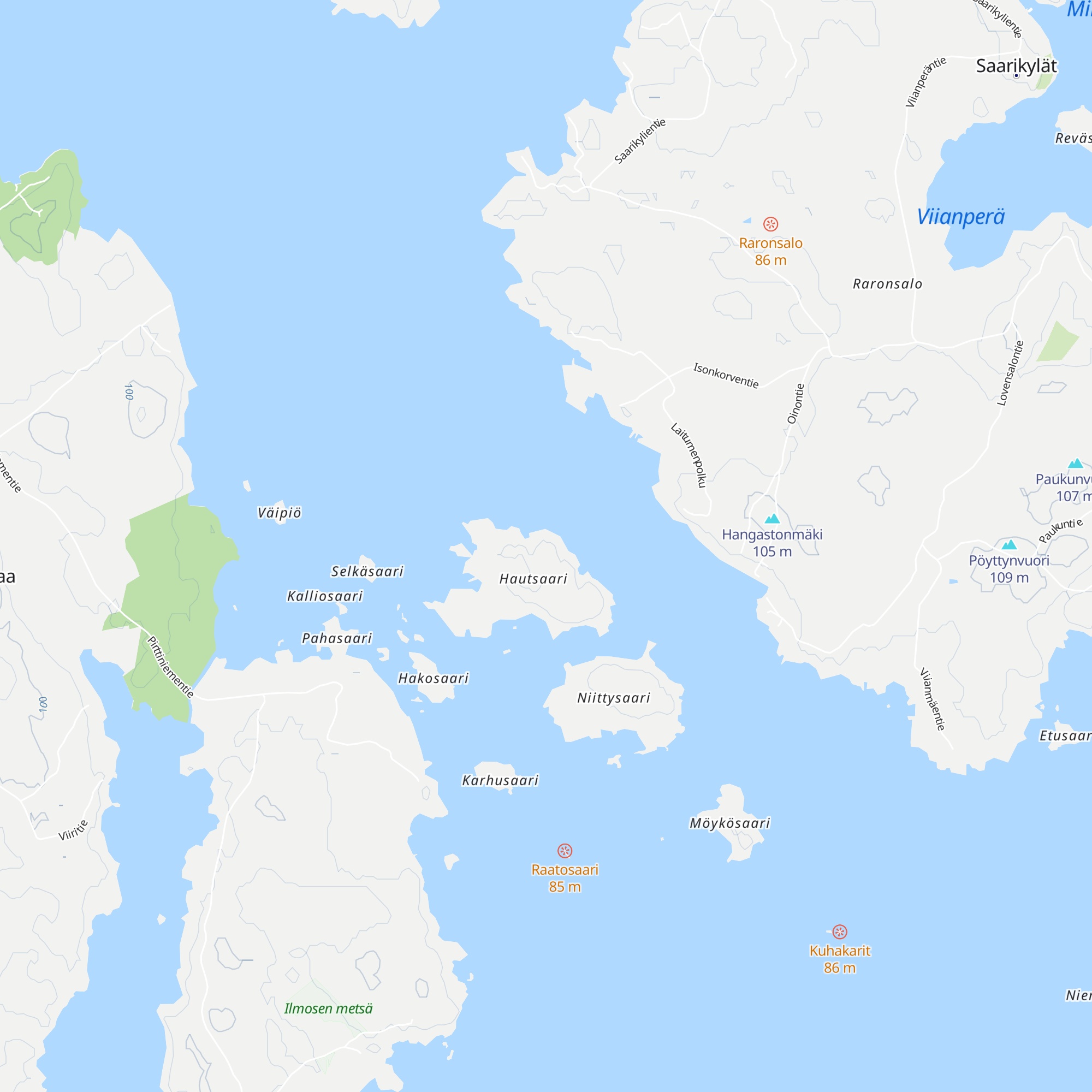 Hautsaaren kota map