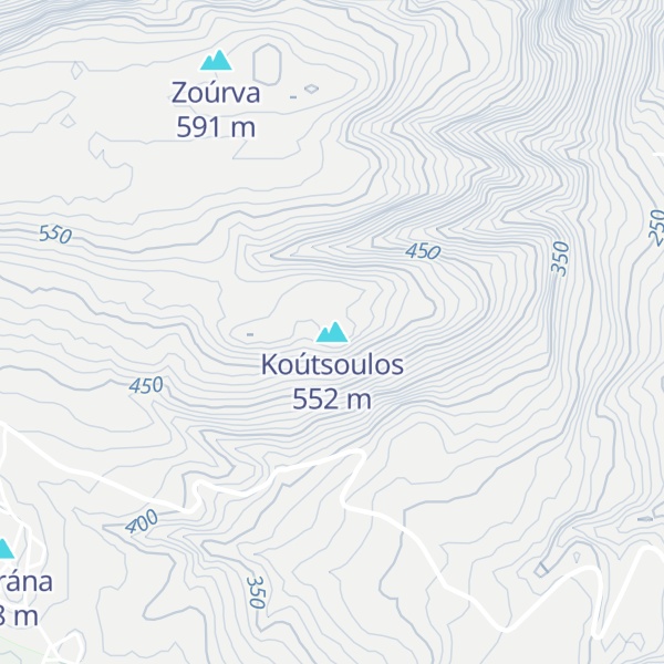 Map of Koútsoulos