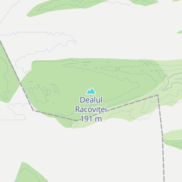 Map of Dealul Racoviţei