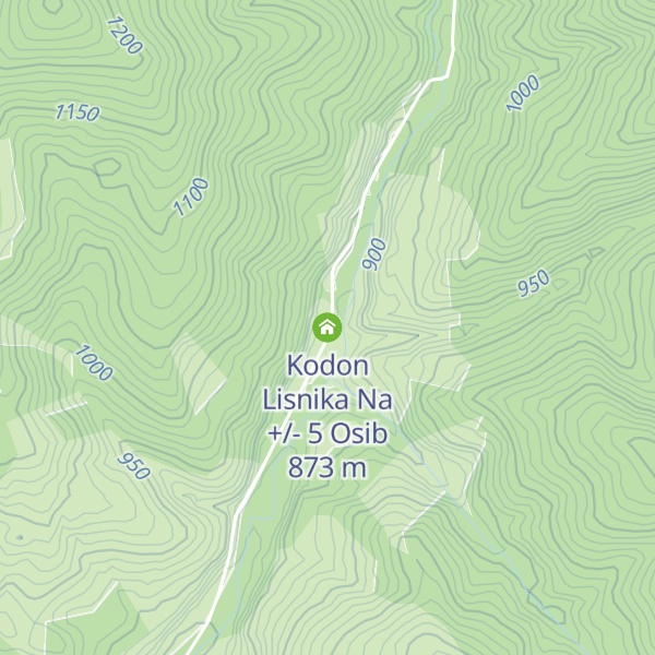 Map of Kodon Lisnika Na +/- 5 Osib