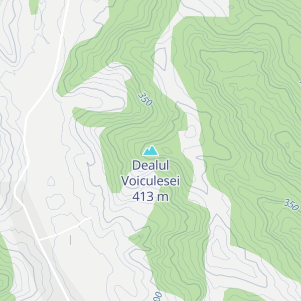 Map of Dealul Voiculesei