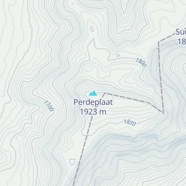 Map of Perdeplaat