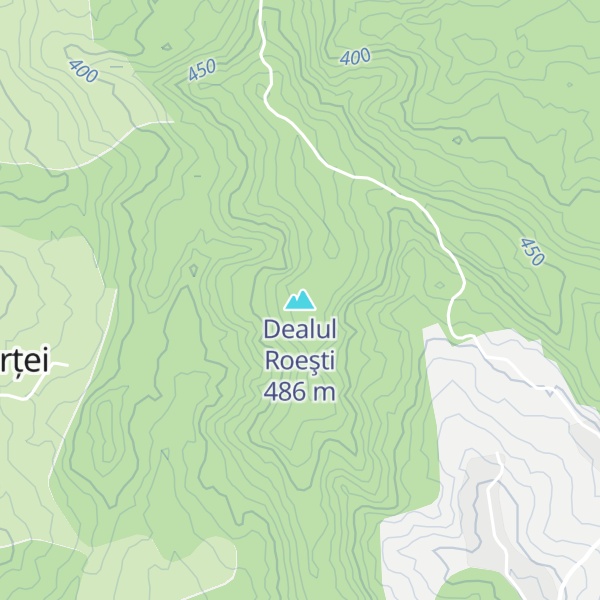 Map of Dealul Roeşti