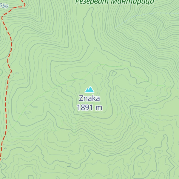 Map of Znaka