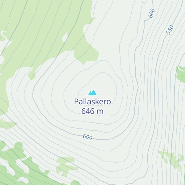 Map of Pallaskero