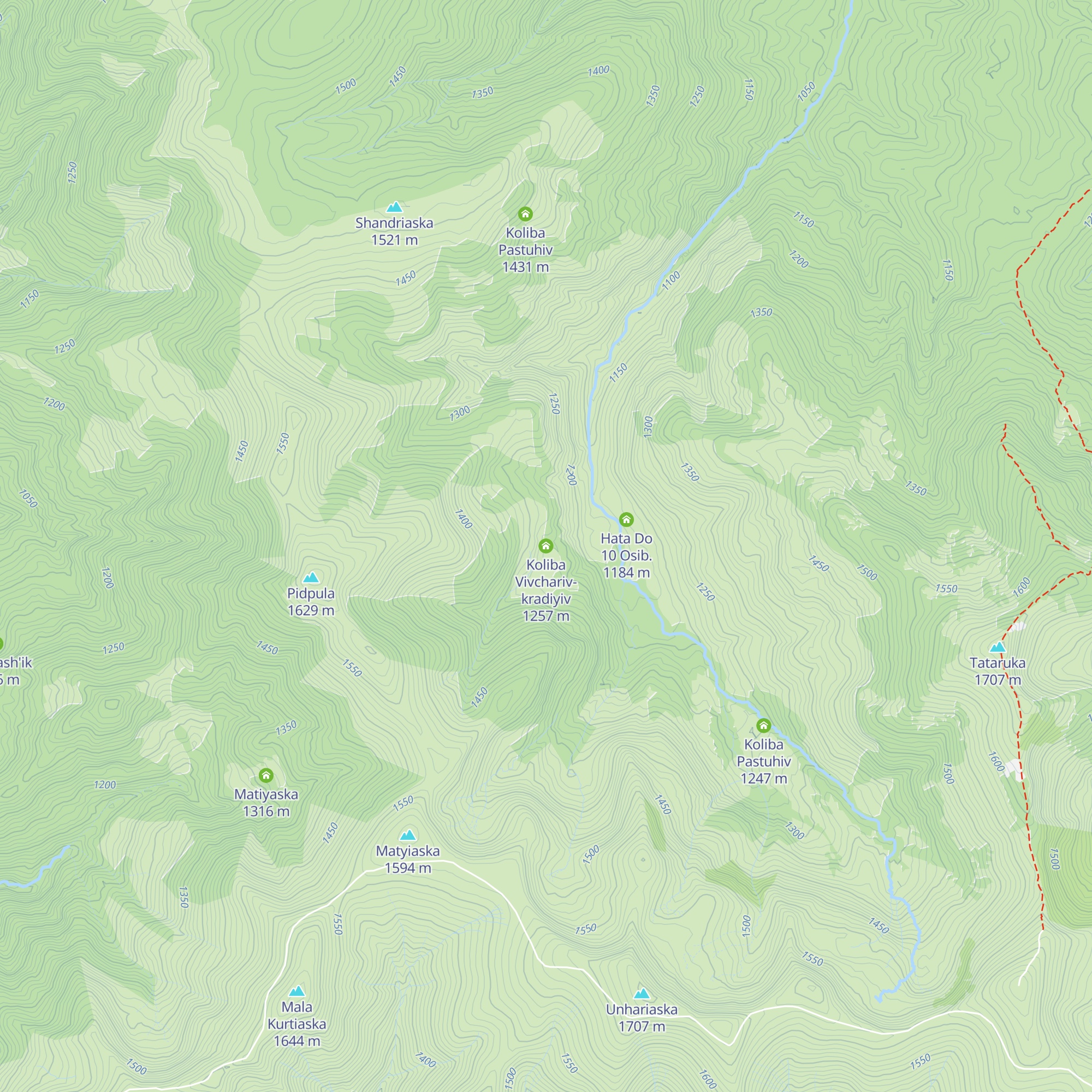 Koliba Vivchariv-kradiyiv map