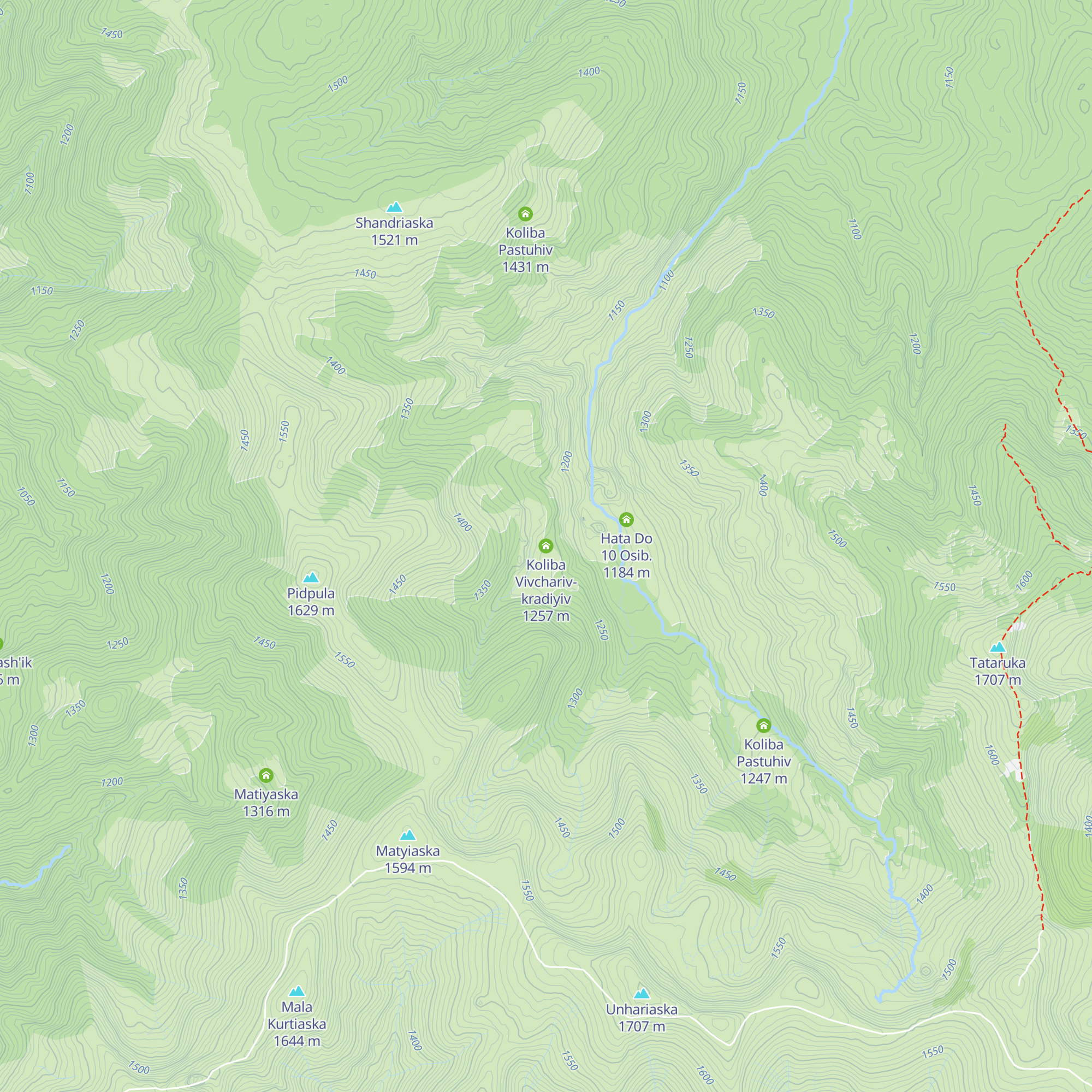 Koliba Vivchariv-kradiyiv map
