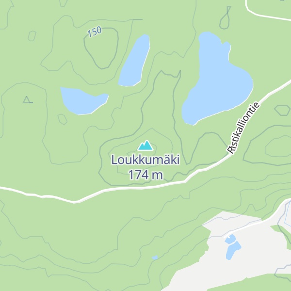 Map of Loukkumäki