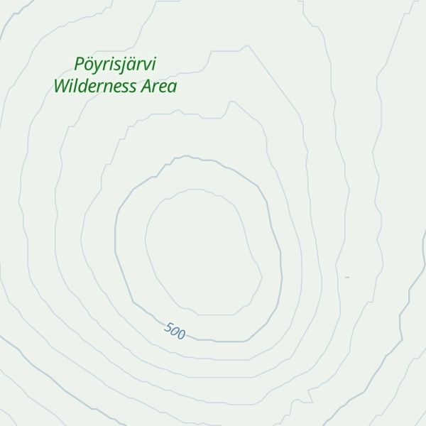 Map of Palo-Kuortusvaara