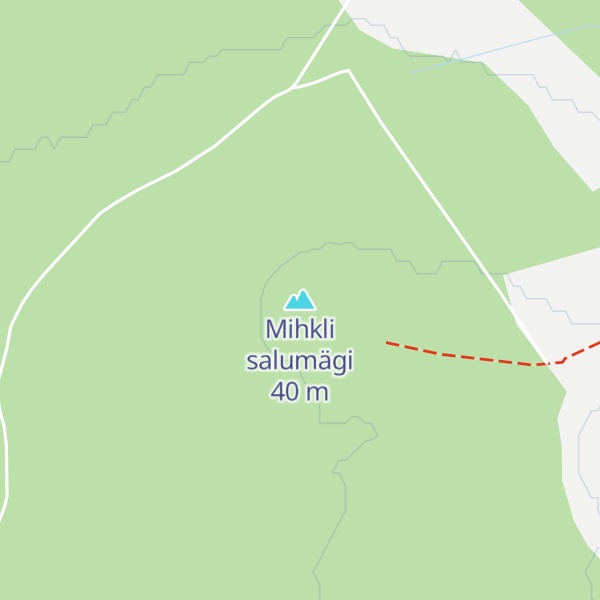 Map of Mihkli salumägi
