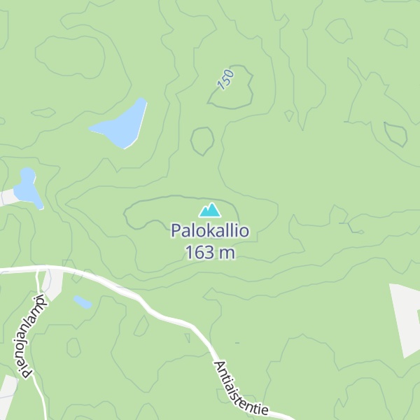 Map of Palokallio