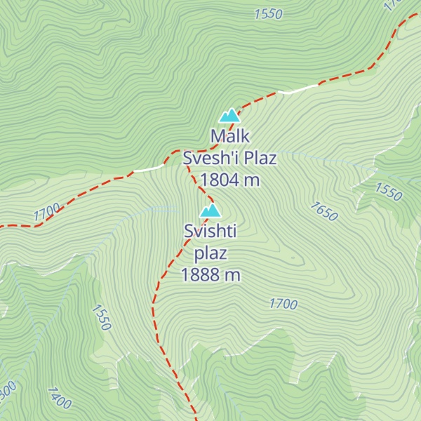 Map of Svishti plaz