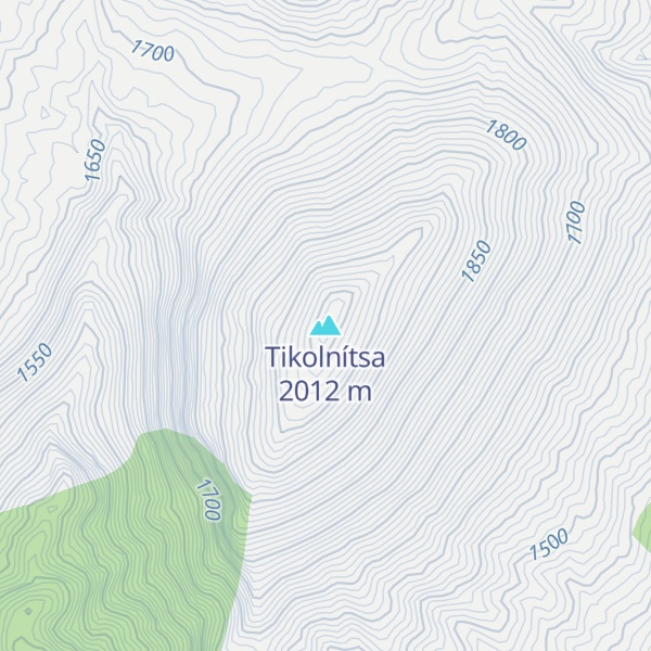 Map of Tikolnítsa