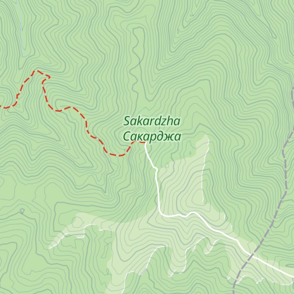 Map of Hizha Sakardzha