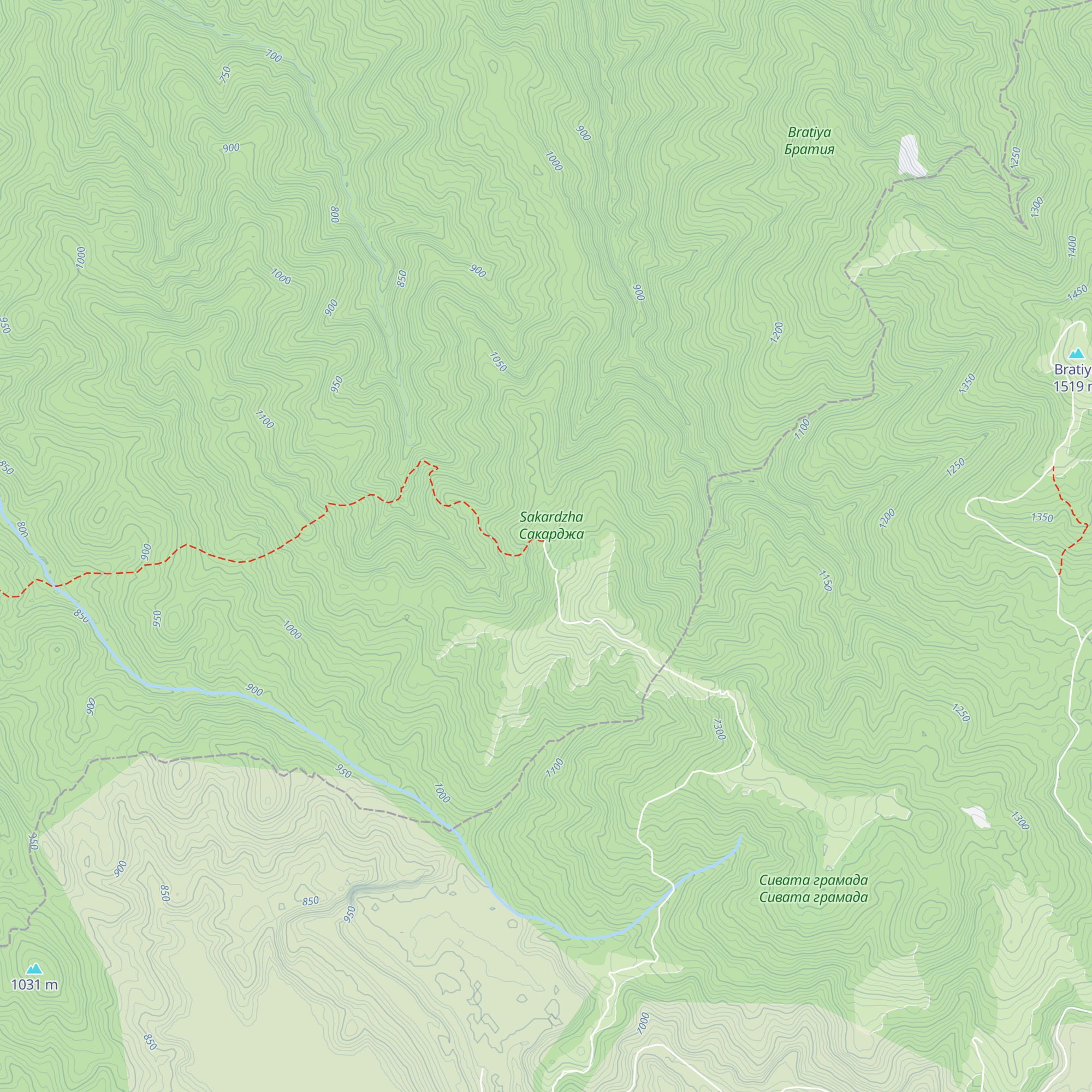 Hizha Sakardzha map