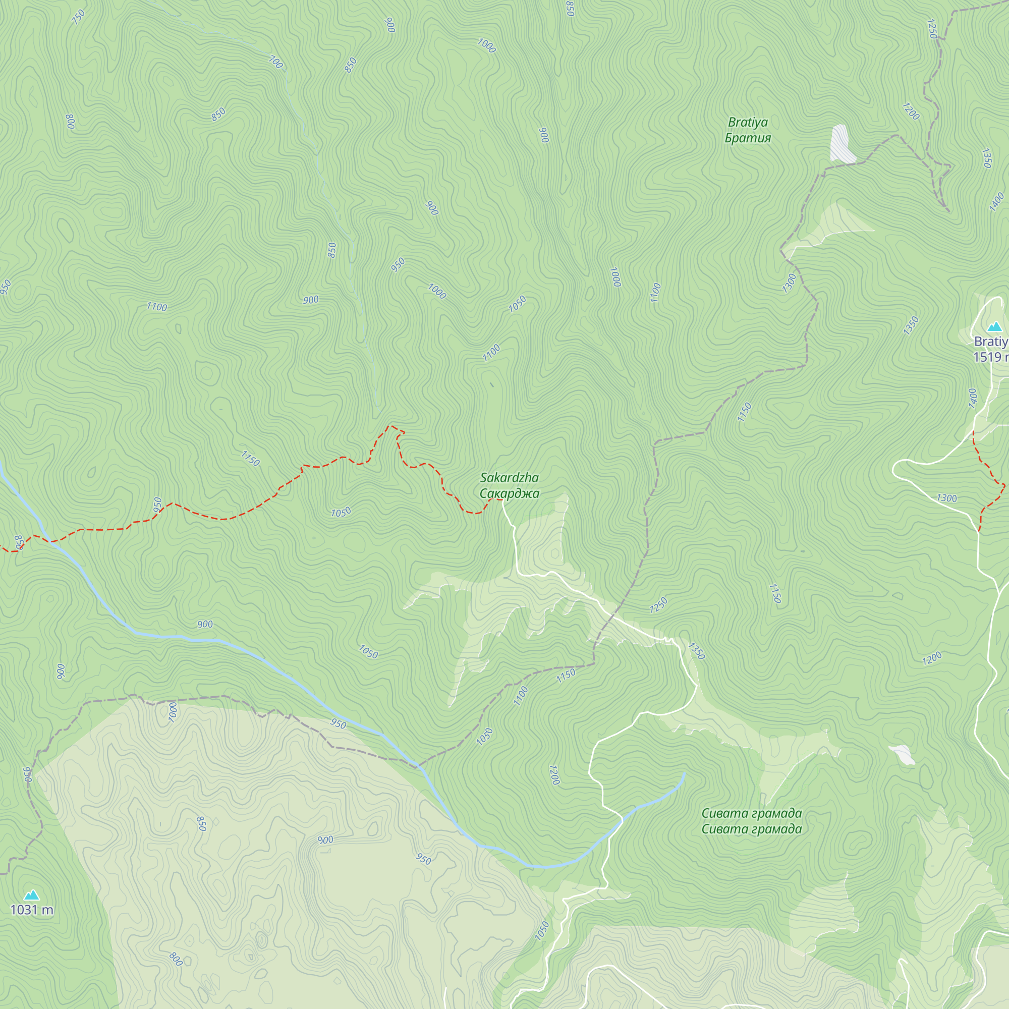 Hizha Sakardzha map