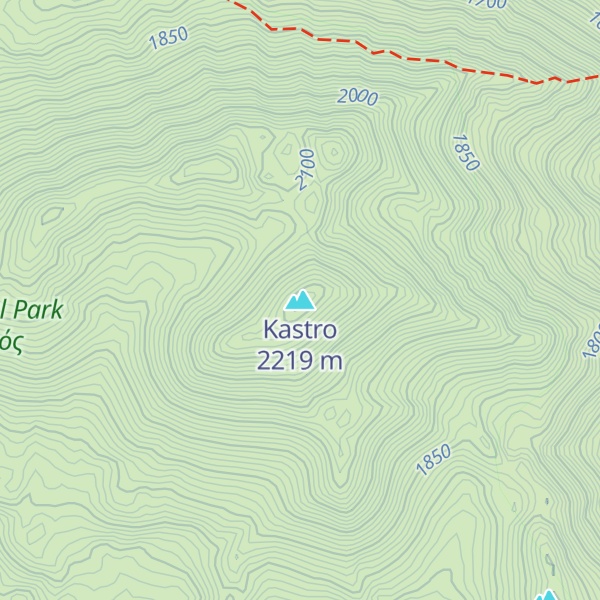 Map of Kastro
