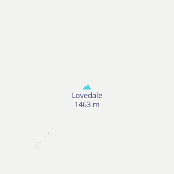 Map of Lovedale