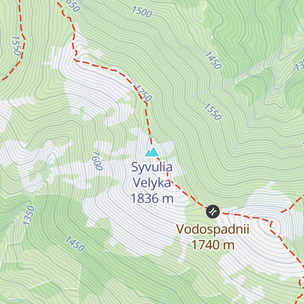 Map of Syvulia Velyka