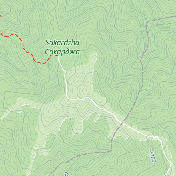 Map of Sakardzha