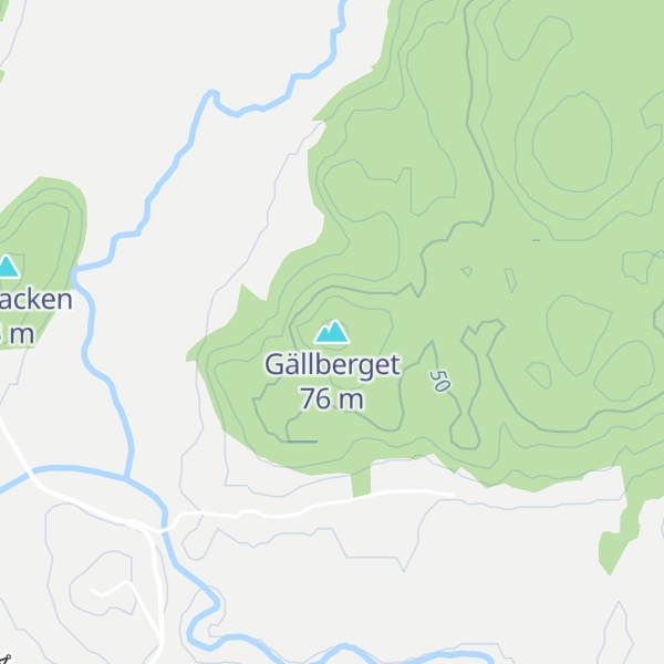 Map of Gällberget