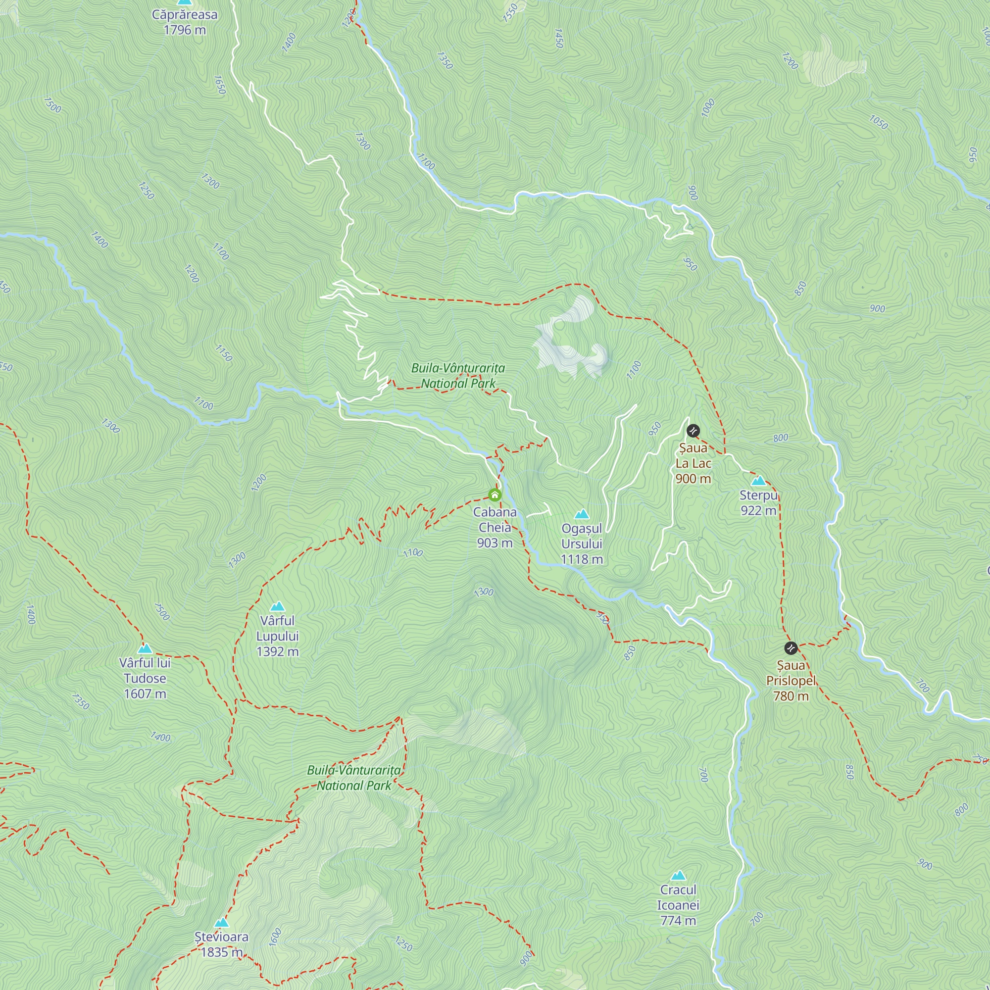 Cabana Cheia map