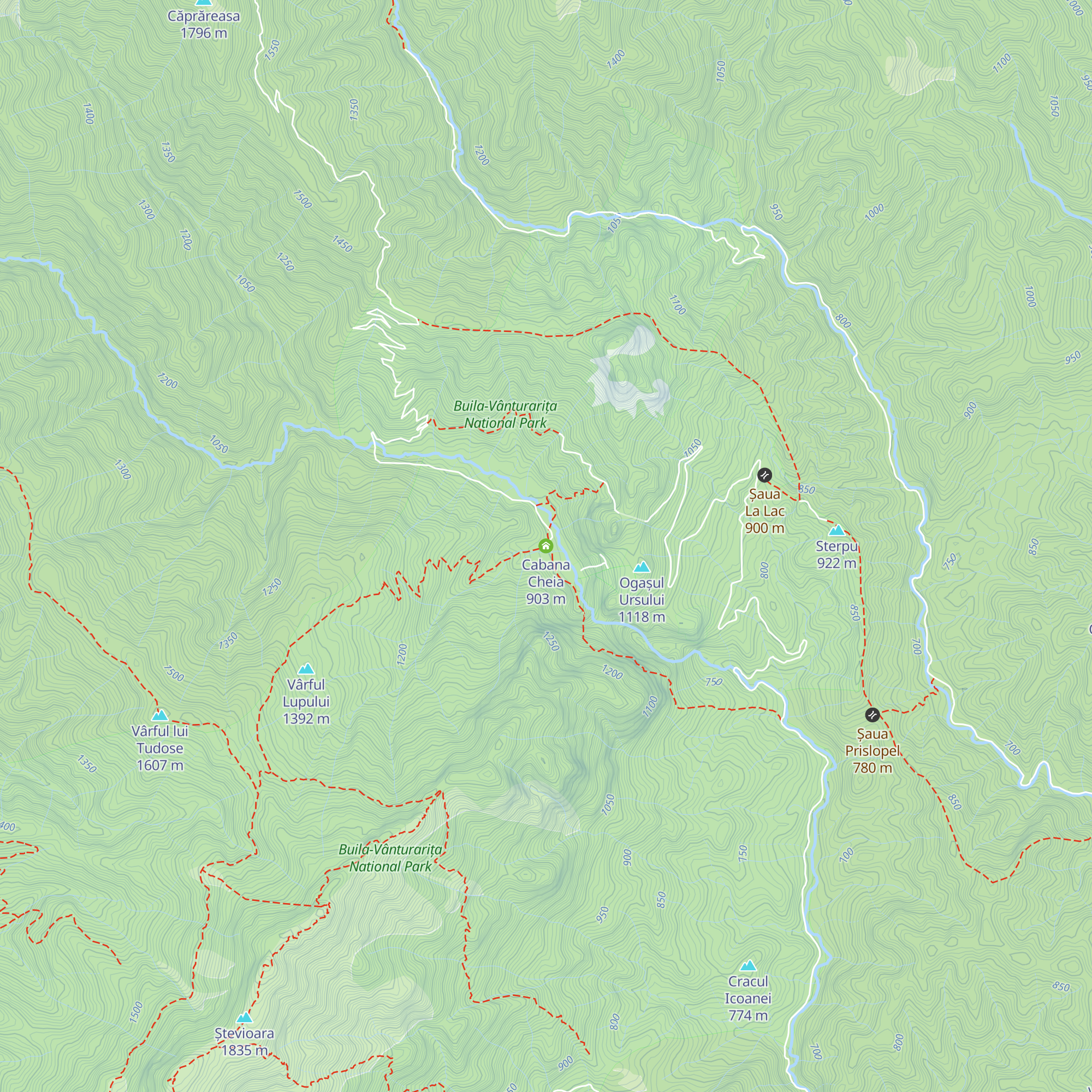 Cabana Cheia map