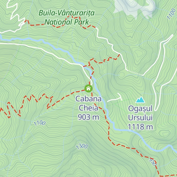 Map of Cabana Cheia
