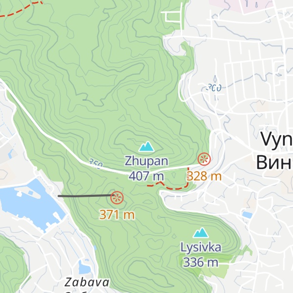 Map of Zhupan